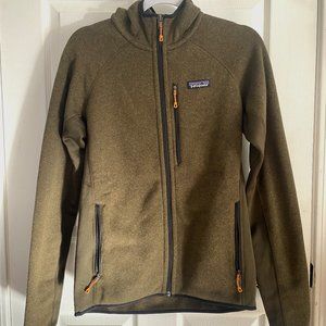 PATAGONIA Men's Better Sweater Hoodie Olive Green